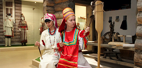 Фотосессия в национальных костюмах